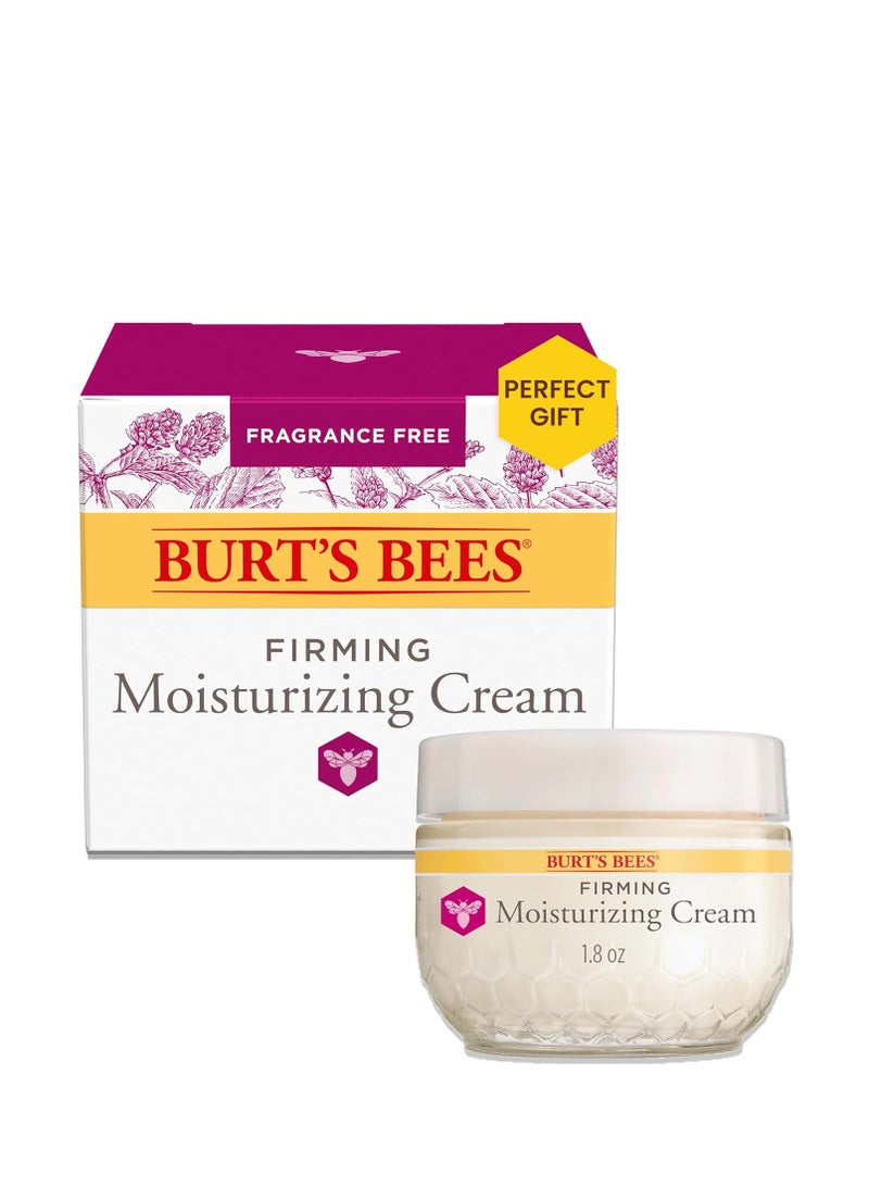 Burt's Bees Renewal Firming Face Cream, Anti-Aging Retinol Alternative, Moisturizing Natural Origin Skin Care, 1.8 Ounce (Packaging May Vary)