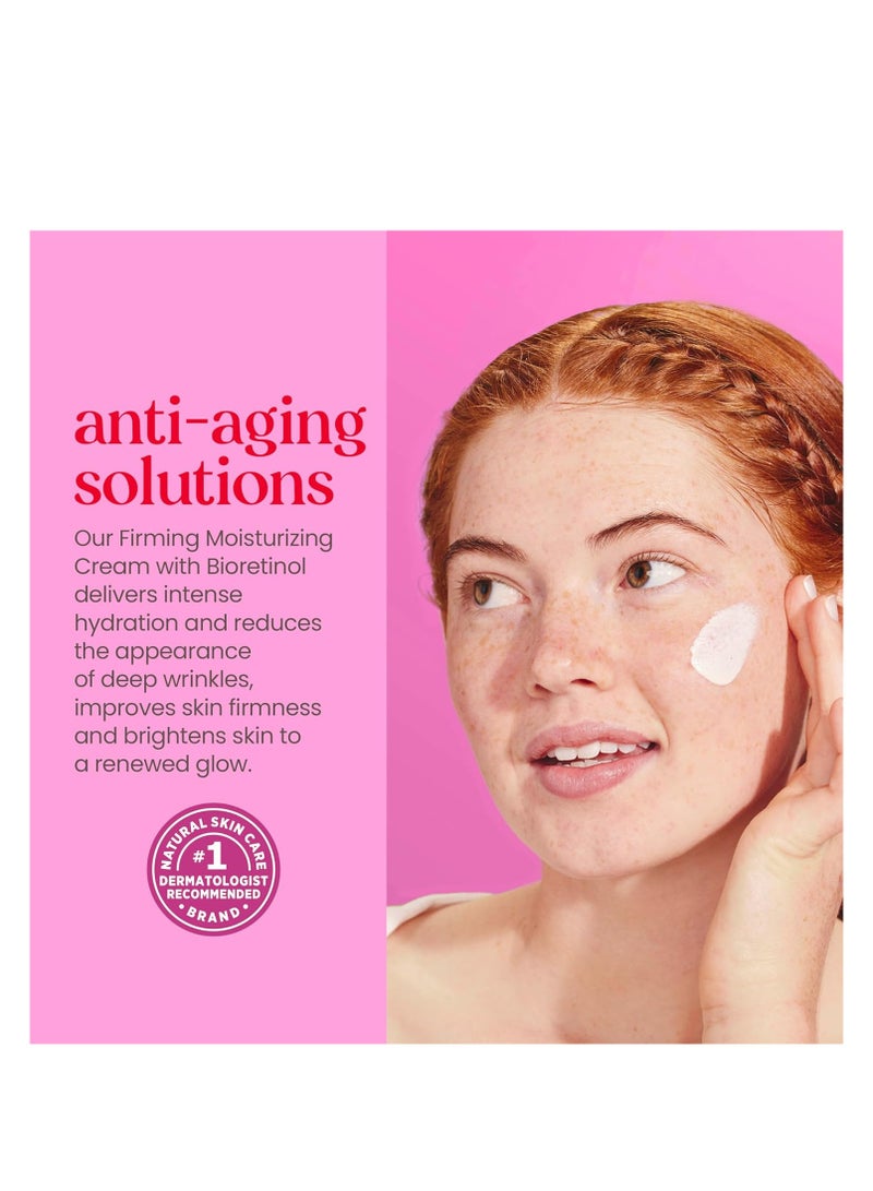 Burt's Bees Renewal Firming Face Cream, Anti-Aging Retinol Alternative, Moisturizing Natural Origin Skin Care, 1.8 Ounce (Packaging May Vary)