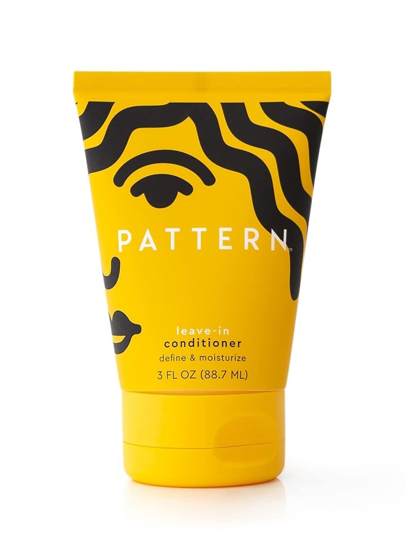 PATTERN Beauty by Tracee Ellis Ross Leave-In Conditioner 3 fl oz - Rich Moisture for Curly, Coily and Tight-Textured Hair, 3a to 4c, Travel-Size, 3 fl oz