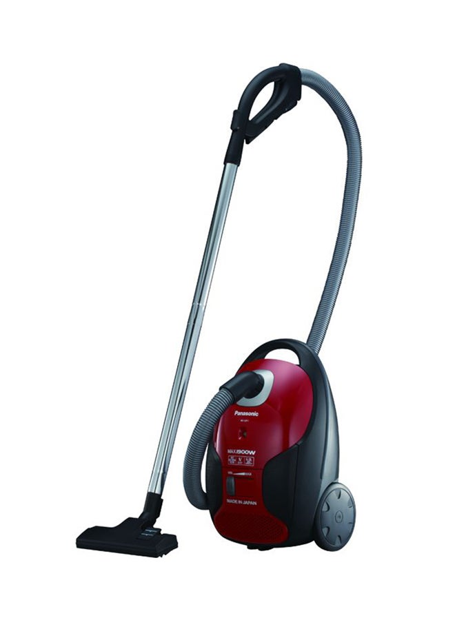 Electric Canister Vacuum Cleaner 6 L 1900 W MC-CJ911R747 Red/Black/Silver