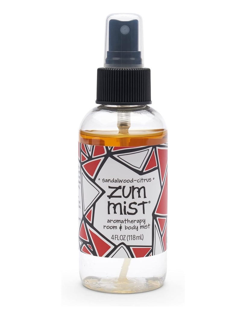 Indigo Wild Zum Mist Room and Body Spray - Sandalwood-Citrus - 4 fl oz