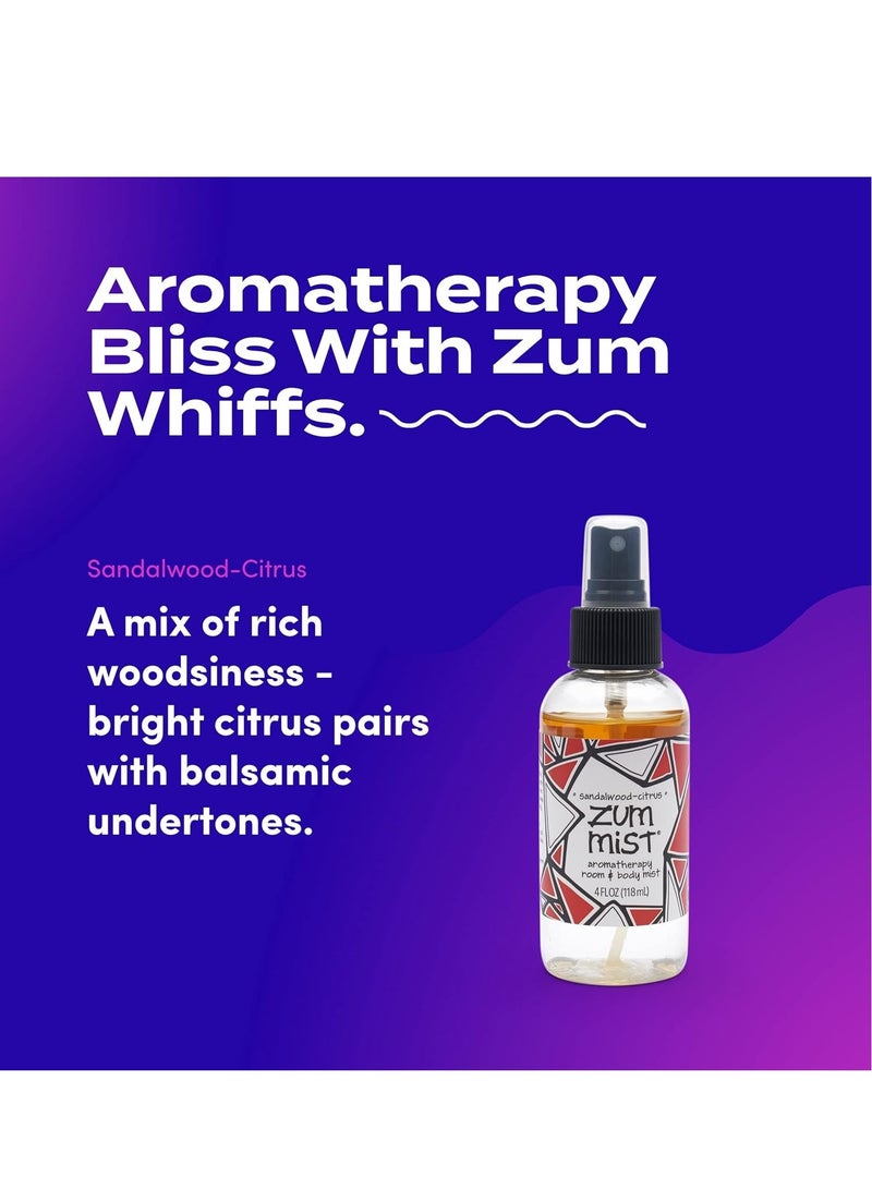 Indigo Wild Zum Mist Room and Body Spray - Sandalwood-Citrus - 4 fl oz