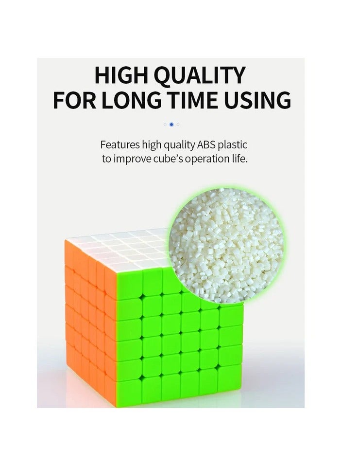 QIYI QIFAN S2 6x6 STICKERLESS NON-MAGNETIC SPEEDCUBE
