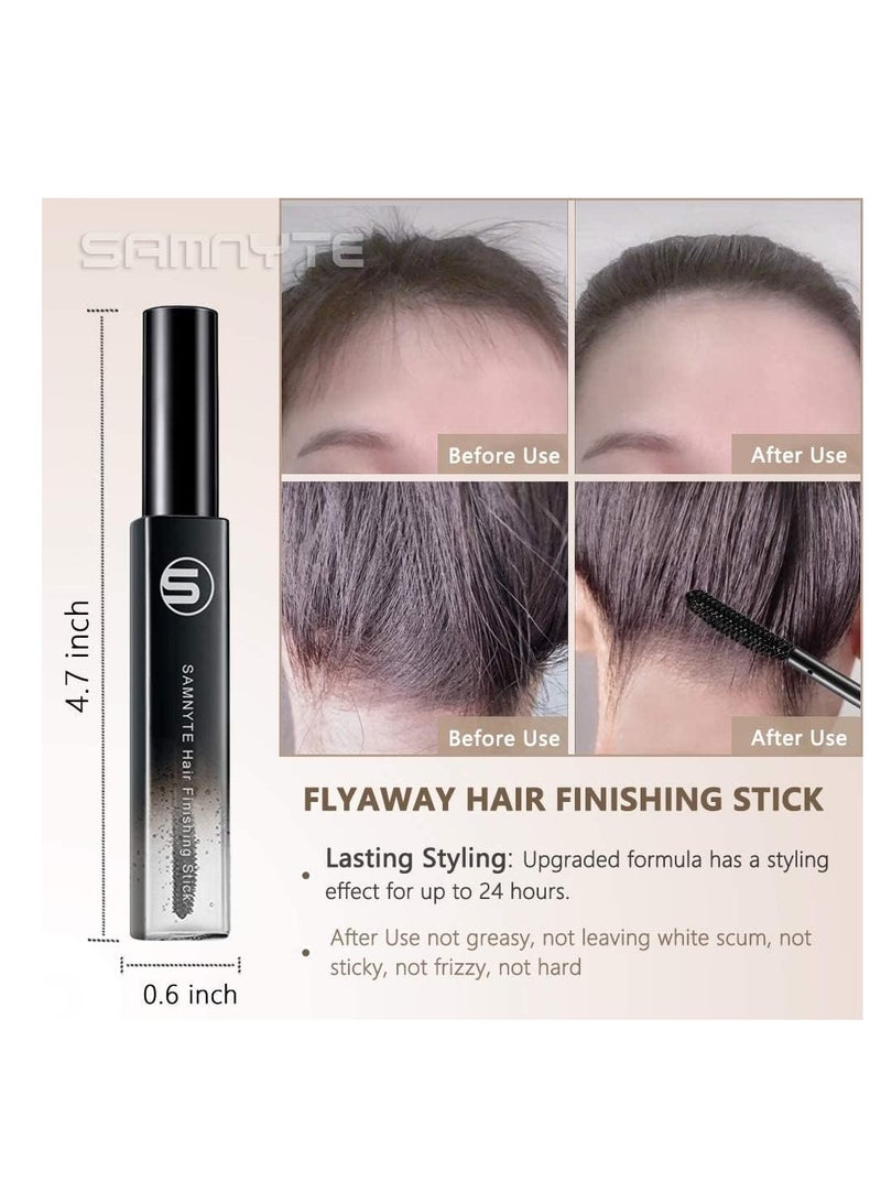 Samnyte Hair Wax Stick for Flyaways, Fly Away Hair Tamer Stick for Baby Hair, Hair Finishing Stick Works in 3 Seconds, Hair Wax Stick for Long-Lasting Fixed Hair Styling, Wax Stick for Hair