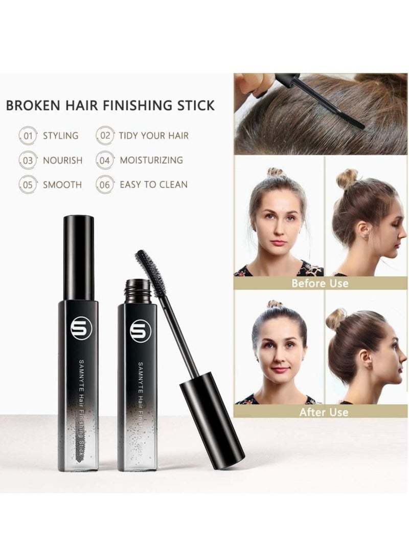 Samnyte Hair Wax Stick for Flyaways, Fly Away Hair Tamer Stick for Baby Hair, Hair Finishing Stick Works in 3 Seconds, Hair Wax Stick for Long-Lasting Fixed Hair Styling, Wax Stick for Hair
