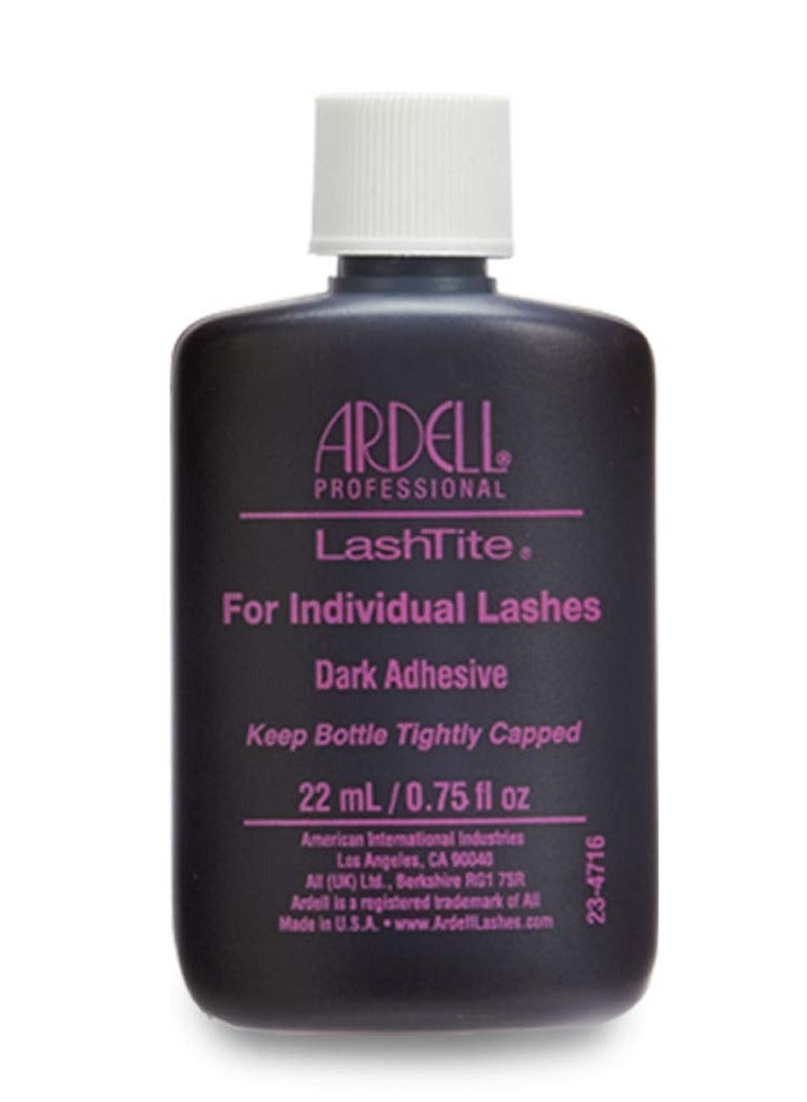 Ardell LashTite Lash Adhesive Dark for Individual Lashes, 0.75 oz