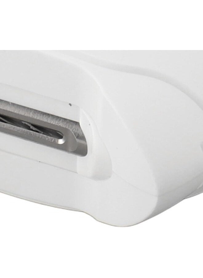 Green Lion Rechargeable Electric Nail Clipper, 500mAh, Safe Curved Blades, Portable