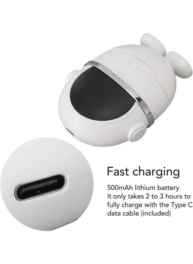 Green Lion Rechargeable Electric Nail Clipper, 500mAh, Safe Curved Blades, Portable