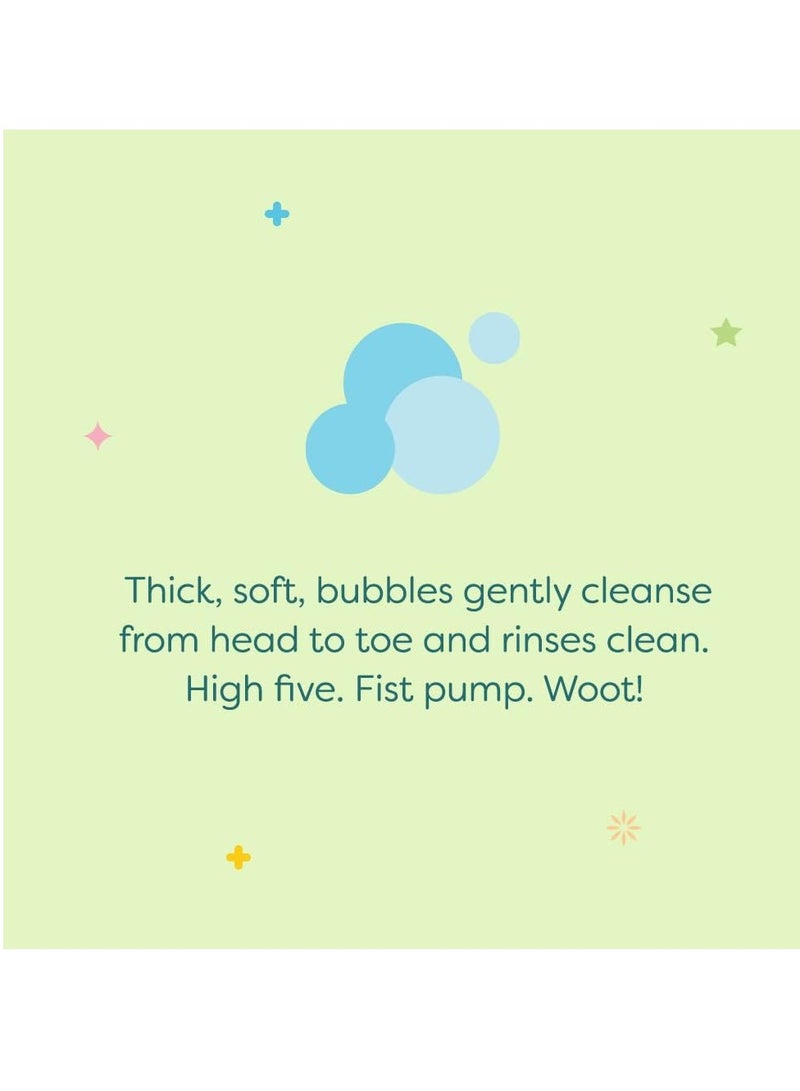 Babyganics Bubble Bath, Non-Allergenic, Gently Cleanses, Fragrance Free, 20 Fl Oz, Packaging May Vary