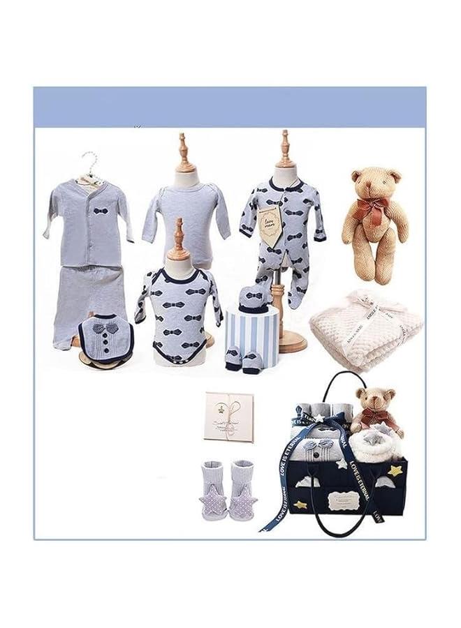 ® Newborn Baby Gifts Set Newborn Layette Gift Set Baby Girl Boy Gifts Premium Cotton Baby Clothes Accessories Set Fits Newborn to 3 Months