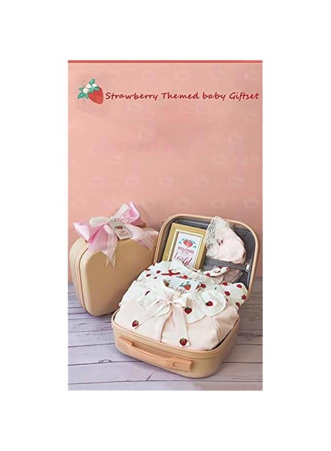 All In One Gift New Born Baby Gift Set - Strawberry