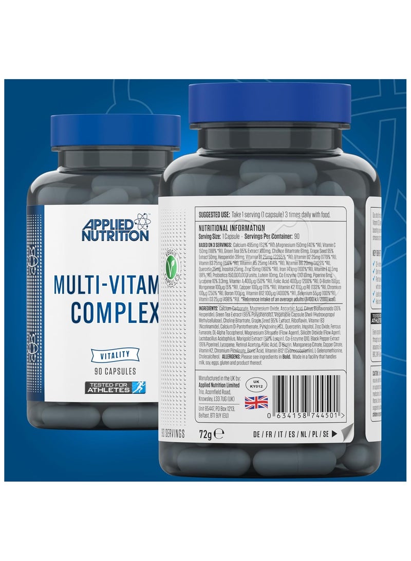 Multi-Vitamin Complex 90 Capsules