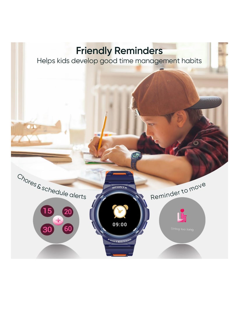 Kids Smart Watch Waterproof Kids Fitness Tracker Watch  with 26 Sports Modes Pedometer Heart Rate Monitor Alarm Clock Sleep Tracking Great Gifts for Children