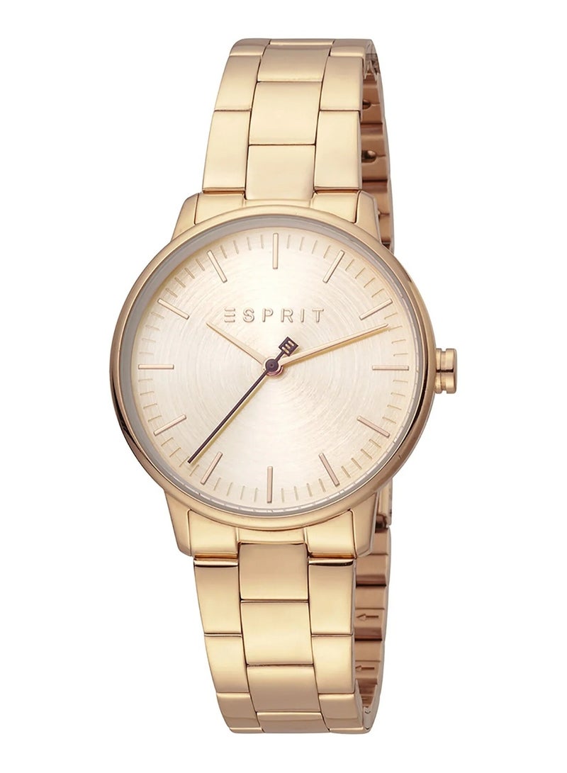 Esprit Stainless Steel Analog Women's Watch With Rose Gold ES1L154M0075