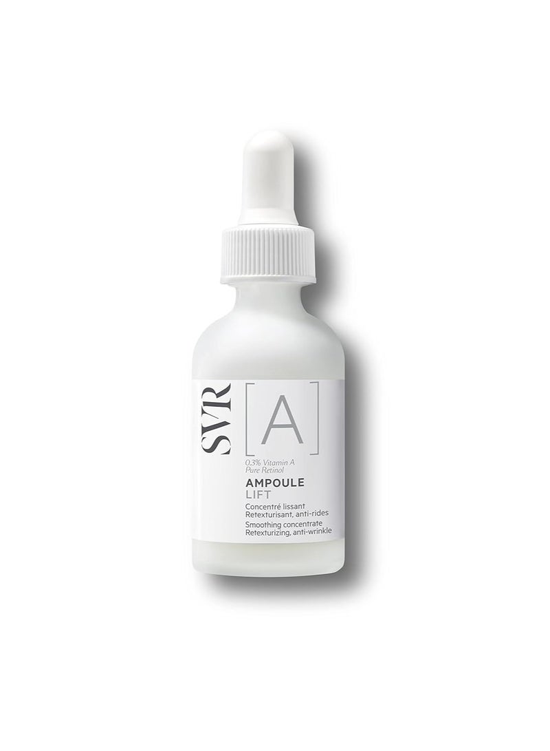 SVR [A] Concentrate - Face Serum - Pure Retinol Helps Visibly Reduce the Appearance of Fine Lines, Dark Spots - Improves Firmness of Skin and Even Skin Tone