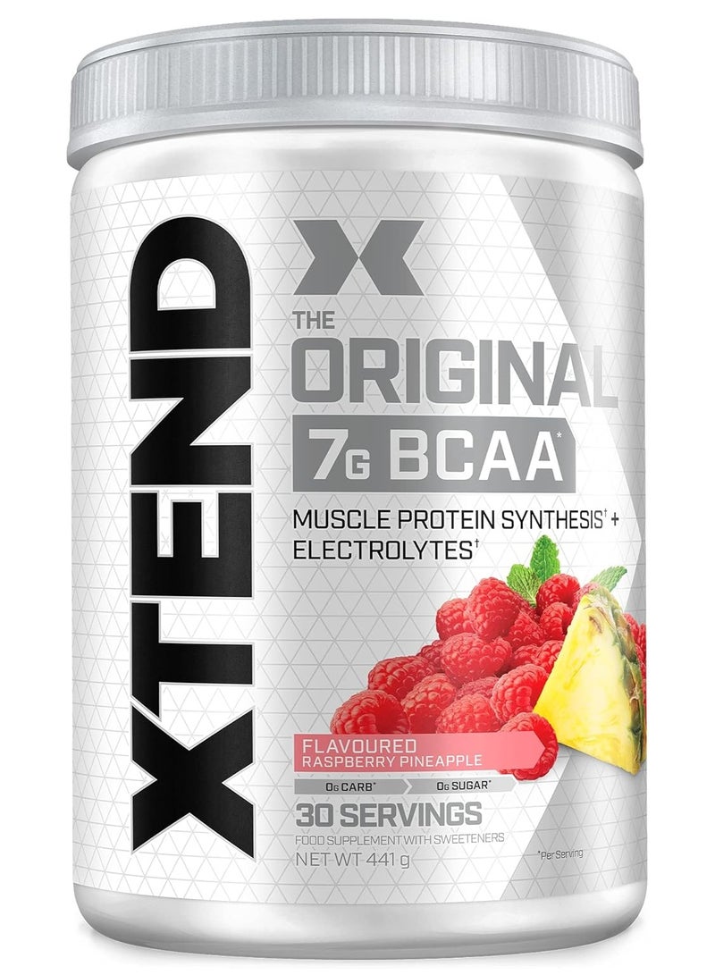 XTEND Original BCAA Powder Raspberry Pineapple 30 Servings