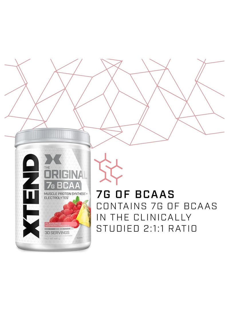 XTEND Original BCAA Powder Raspberry Pineapple 30 Servings