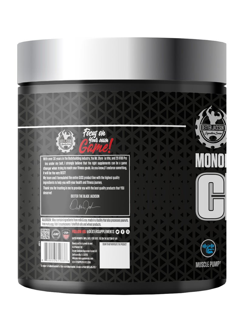 Dexter Jackson Black Series Creatine Monohydrate - Unflavored, 300g