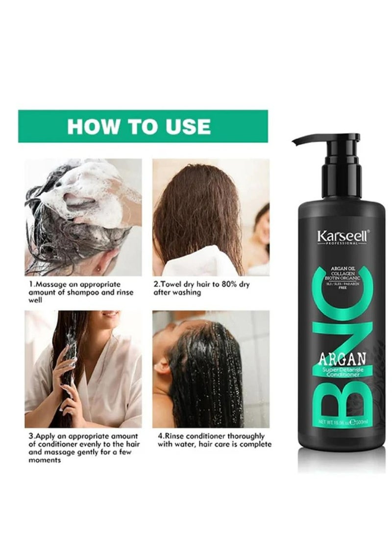 BNC Argan Super Detangle Conditioner 500 ML