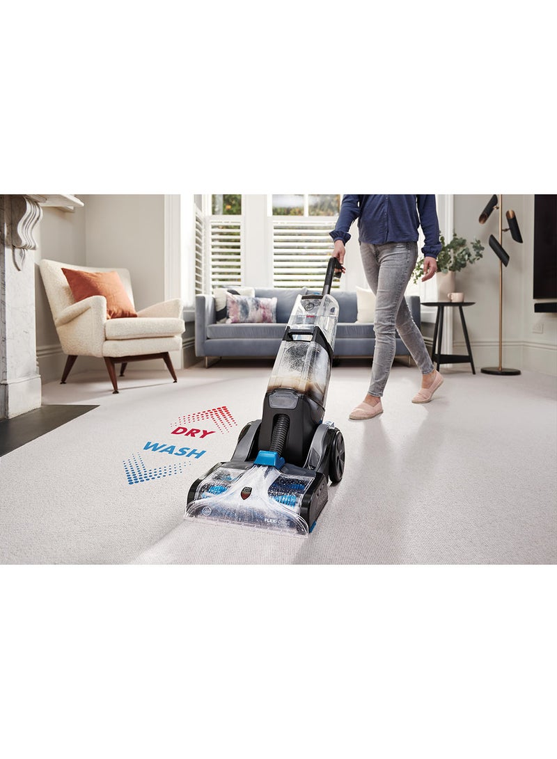 Automatic Carpet Washer - Platinum Smart Wash Upright Vacuum Cleaner 3.5 L 1200 W CDCW-SWME Charcoal Blue/Grey/Black