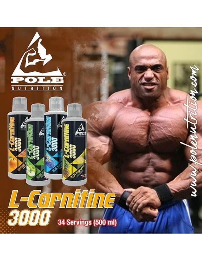 Pole Nutrition L-Carnitine 3000 Orange Blast - 34 Servings