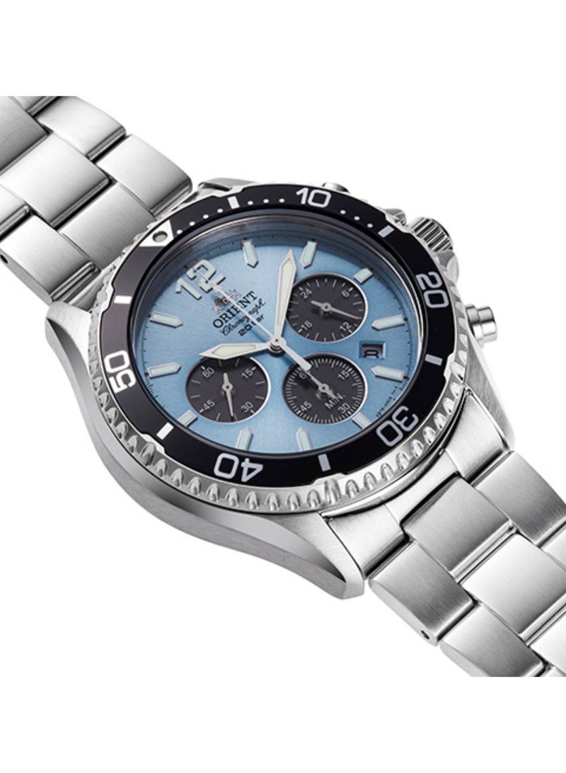 Chronograph Solar Powered Stainless Steel Men's Watch RA-TX0206L