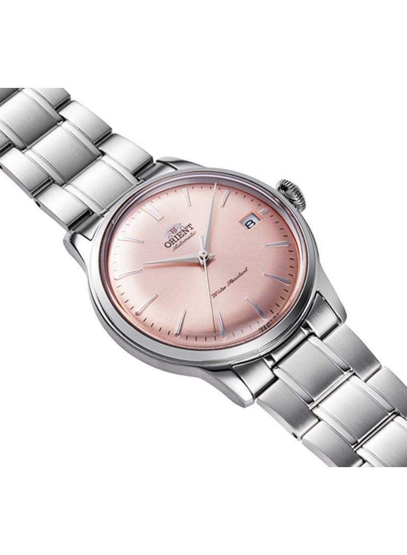 Bambino Automatic Pink Dial Stainless Steel Watch RA-AC0M11Y