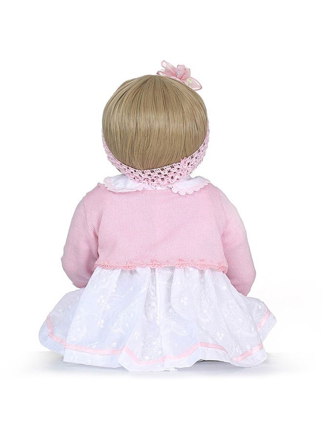 Quality Cute And Beautiful Reborn Baby Doll With Plush Toy 22Inch 22inch