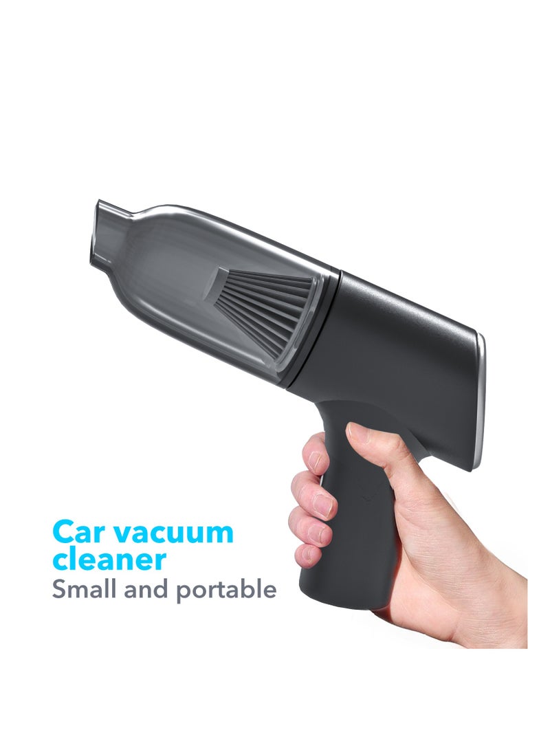 Air Duster / Mini Vacuum 4000mAh 120W 8000pa Suction, Foldable Compressed Air Duster Rechargeable Handheld Vacuum Cordless Keyboard Cleaner Air Blower Car Vacuum Cleaner for Car