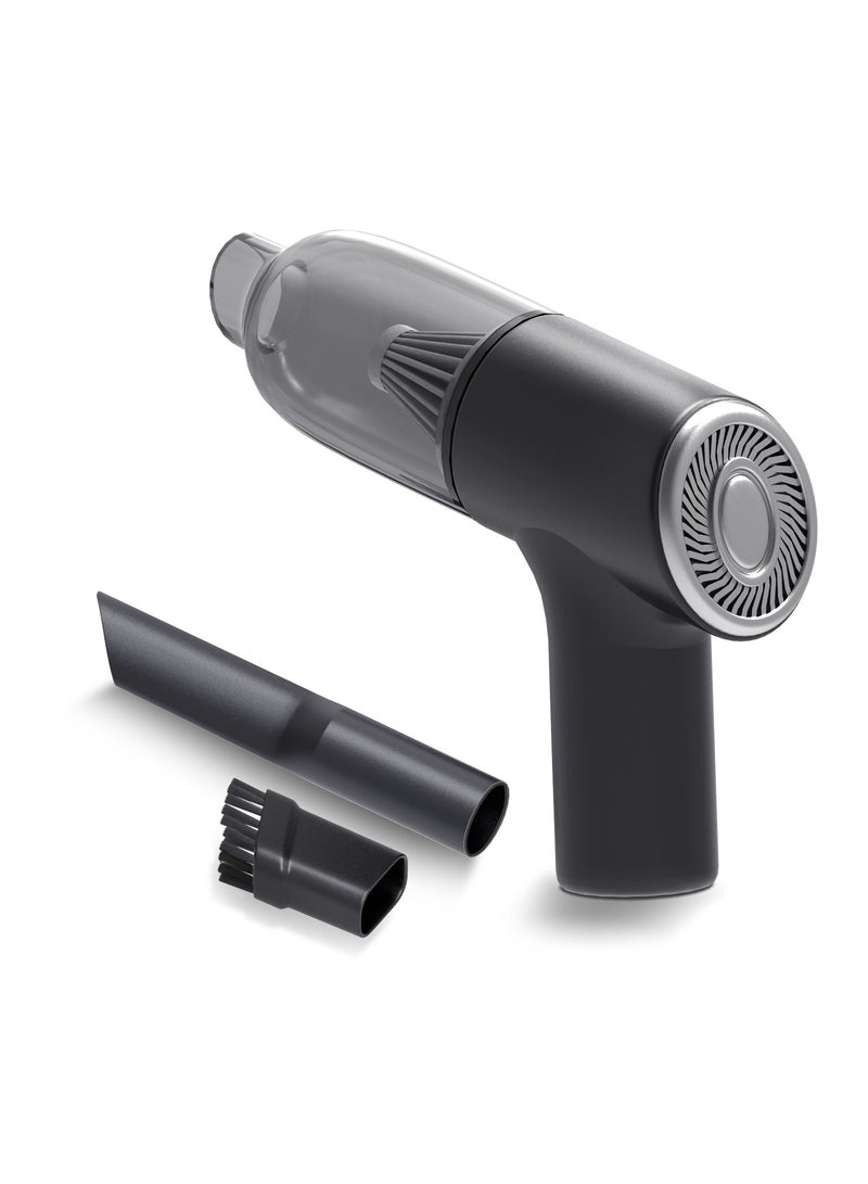 Air Duster / Mini Vacuum 4000mAh 120W 8000pa Suction, Foldable Compressed Air Duster Rechargeable Handheld Vacuum Cordless Keyboard Cleaner Air Blower Car Vacuum Cleaner for Car