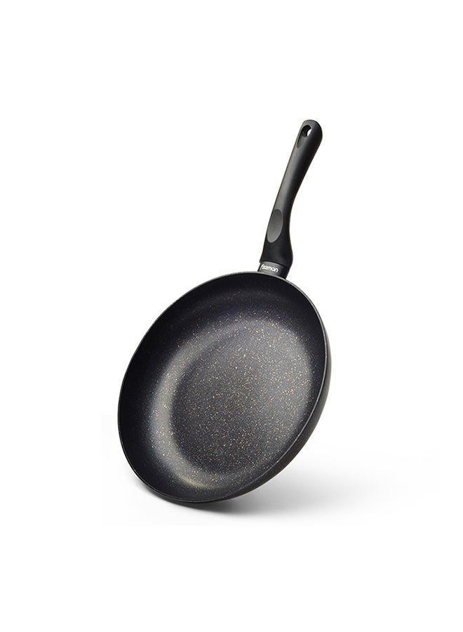 Frying Pan Aluminum And TouchStone Coating With Induction Bottom Promo Series Black 28x5cm