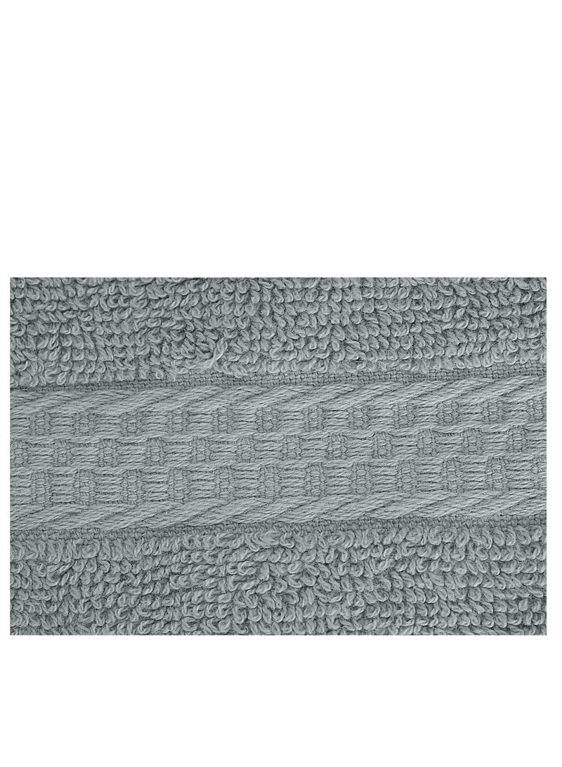 Utopia Towels [12 Pack Premium Wash Cloths Set (12 x 12 Inches) 100% Cotton Ring Spun, Highly Absorbent and Soft Feel Essential Washcloths for Bathroom, Spa, Gym, and Face Towel (Cool Grey)