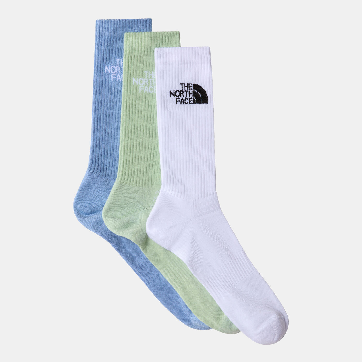 Multi Sport Cushioned Crew Socks (3 Pairs)