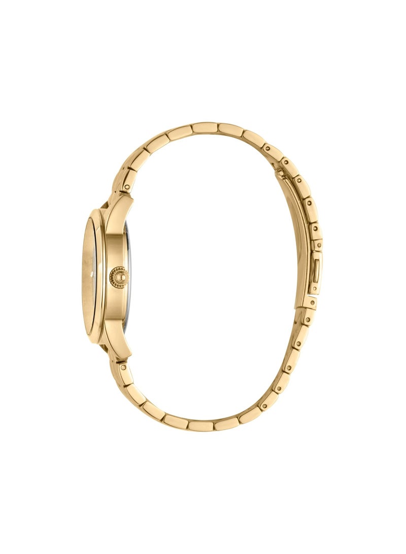 Just Cavalli Stainless Steel Analog Women's Bracelet Watch With Gold JC1L087M005