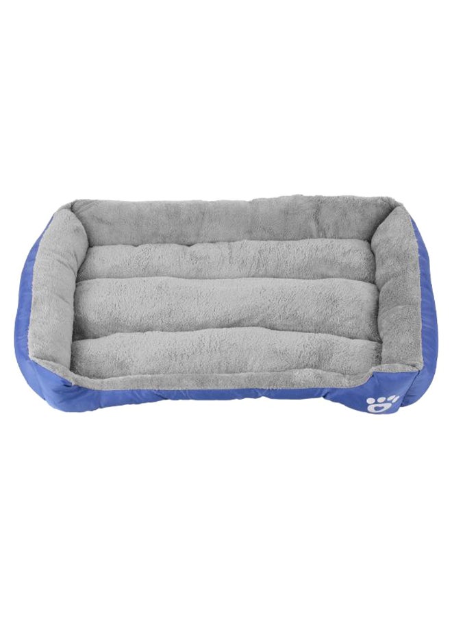 Self Warming Breathable Pet Bed Blue/Grey XL