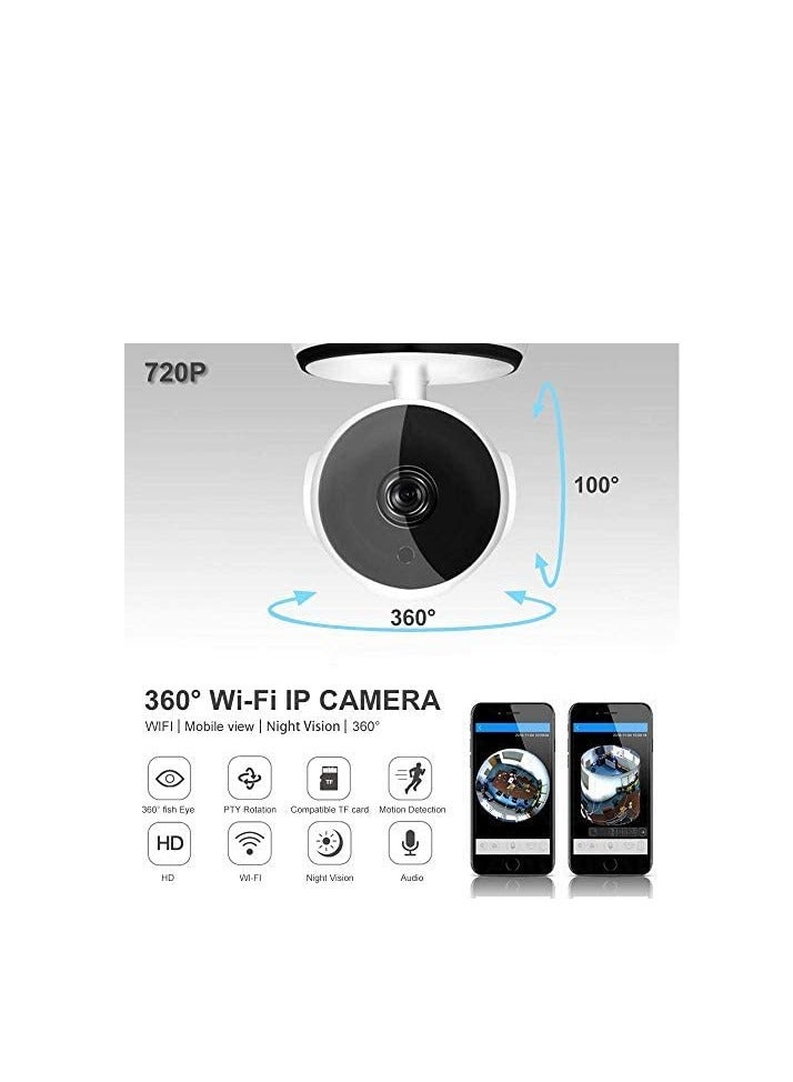 Wireless Smart Motion Detector 720P IP Camera With Night Vision