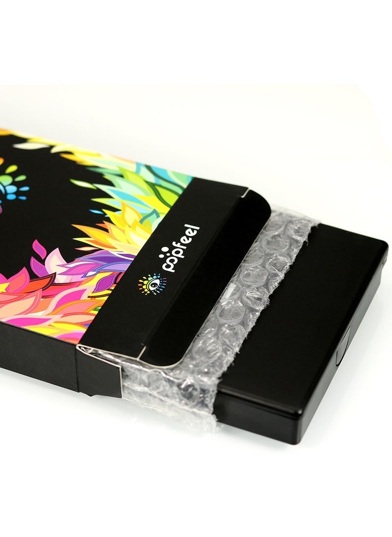 120 Vivid Colors Mini Eyeshadow Palette Matte and Shimmer - Professional 3 Layers Bright and Warm Colorful Eye Shadow Palette Makeup Set