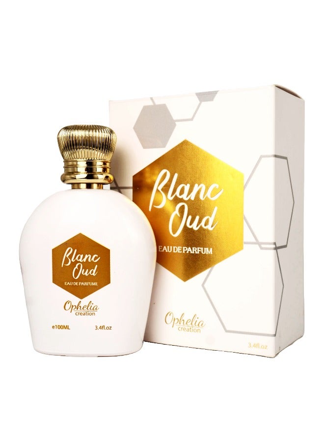 Blanc Oud Perfume - Unisex Eau de Parfum Spray Long Lasting Luxurious Fragnance Perfume for Men and Women (100ml)