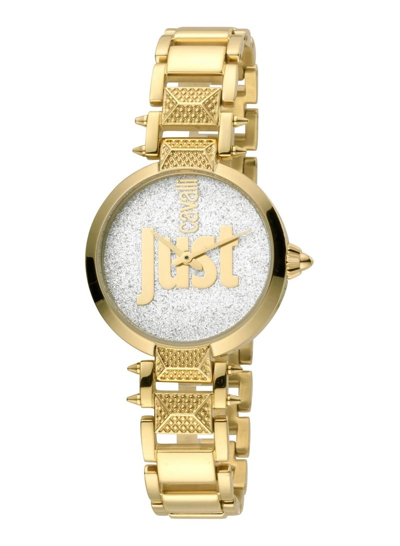 Just Cavalli Stainless Steel Analog Women's Watch With Gold JC1L076M0135