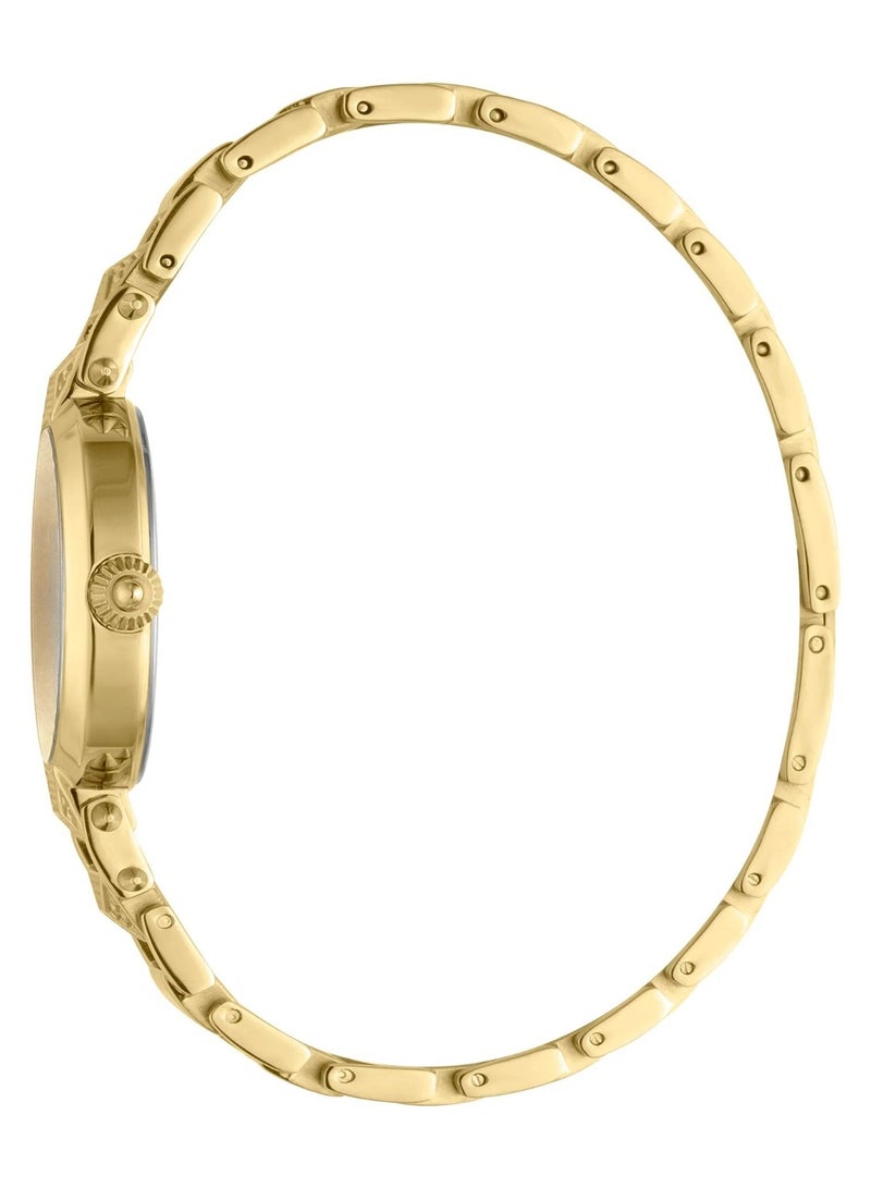 Just Cavalli Stainless Steel Analog Women's Watch With Gold JC1L076M0135