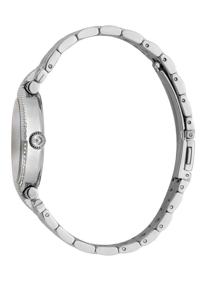 Just Cavalli Stainless Steel Analog Women's Watch With Silver JC1L105M0055