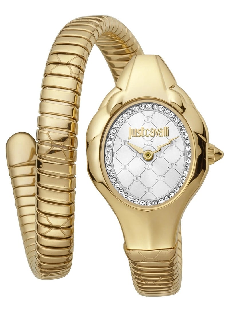 Just Cavalli Stainless Steel Analog Women's Watch With Gold JC1L186M0035