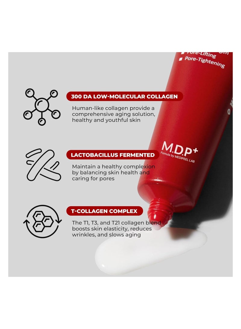 MDP+ RED LACTO COLLAGEN WRAPPING MASK, Glowy Skin, Skin Elasticity, Pore Lifting 70 ml