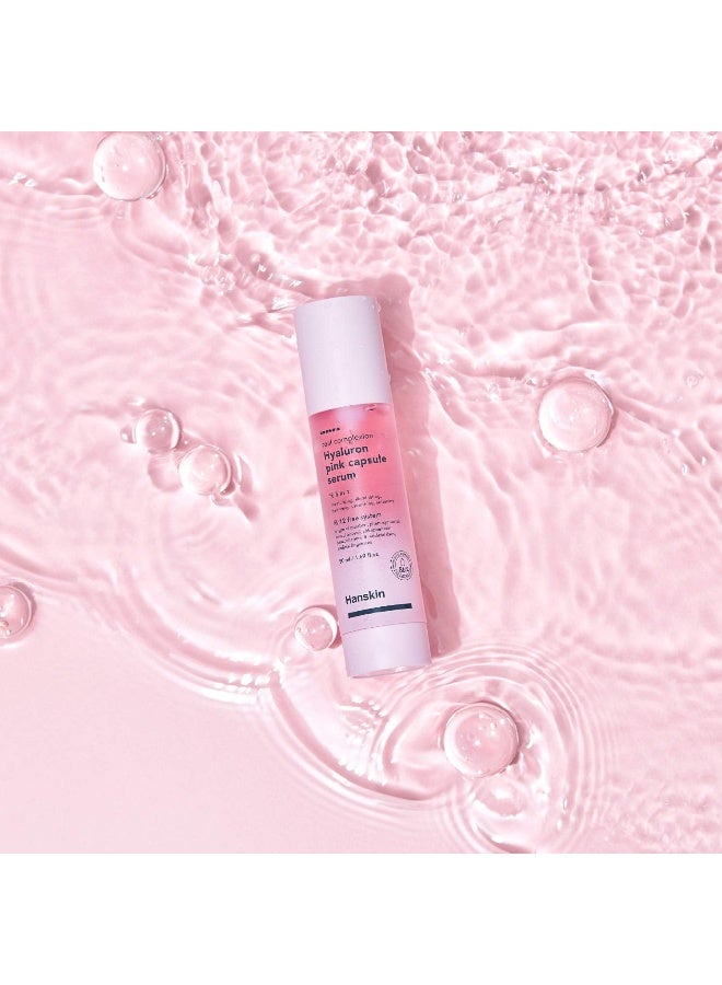 Real Complexion Hyaluron Pink Capsule Serum, 5 In 1, Moisturizing & Illuminating