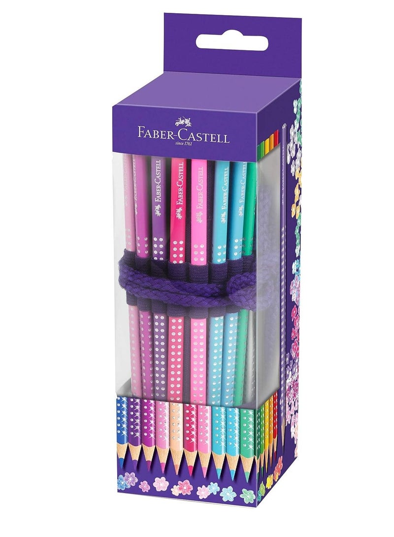 Faber Castell Sparkle Colour Pencil Pencil Roll 20 Colours Made In Germany