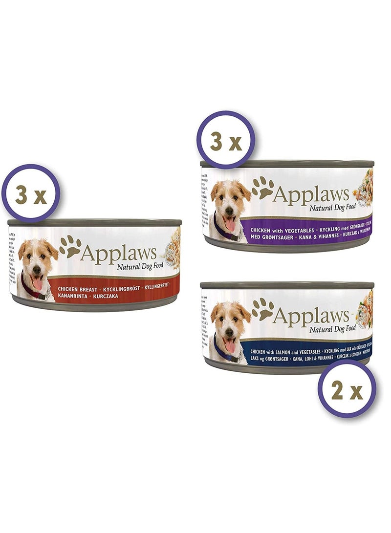 Applaws Dog Supreme Collection Wet Food Tin 8X156g