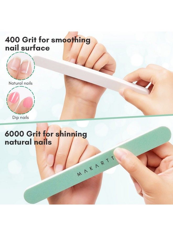 Nail Buffer Block 10Pcs Nail Buffer And Shine Kit Nail Shine Buffer For Natural Acrylic Nails Buffer Polisher Nails Fingernail Buffer Nail File Nail Smoother Buffer Block 400 And 6000 Grit