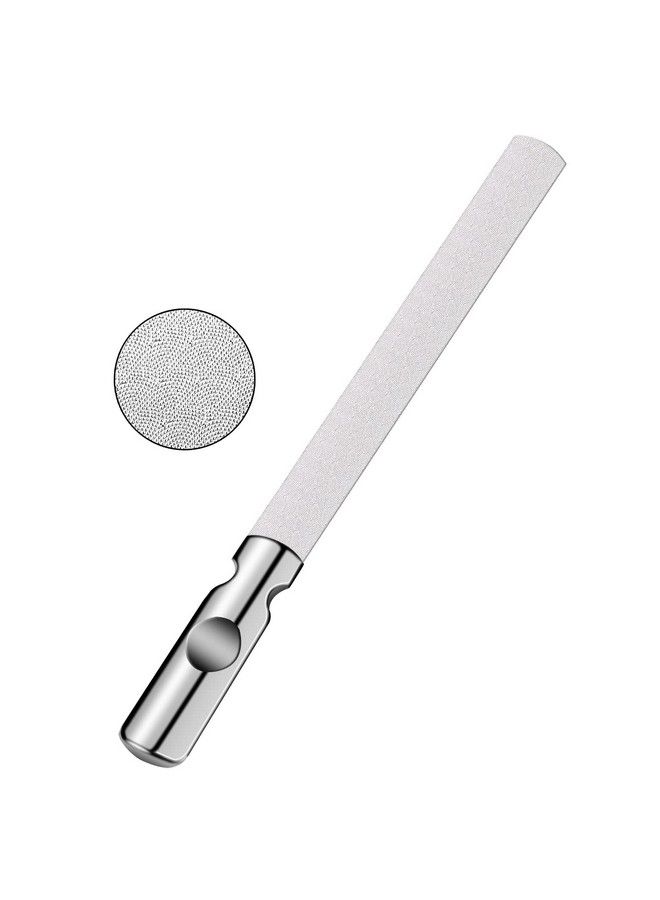 Professional Stainless Steel Nail Files Double Sided For Women And Men Heavy Duty Reusable Manicure Filer For Natural Nails Great For Home Salon Or Travel Use