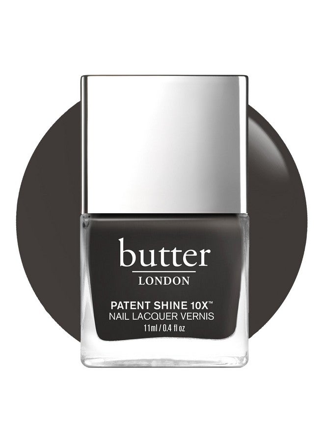 Patent Shine 10X Nail Lacquer Gellike Finish Chipresistant Formula 10Free Formula Crueltyfree Polymer Technology Earl Grey
