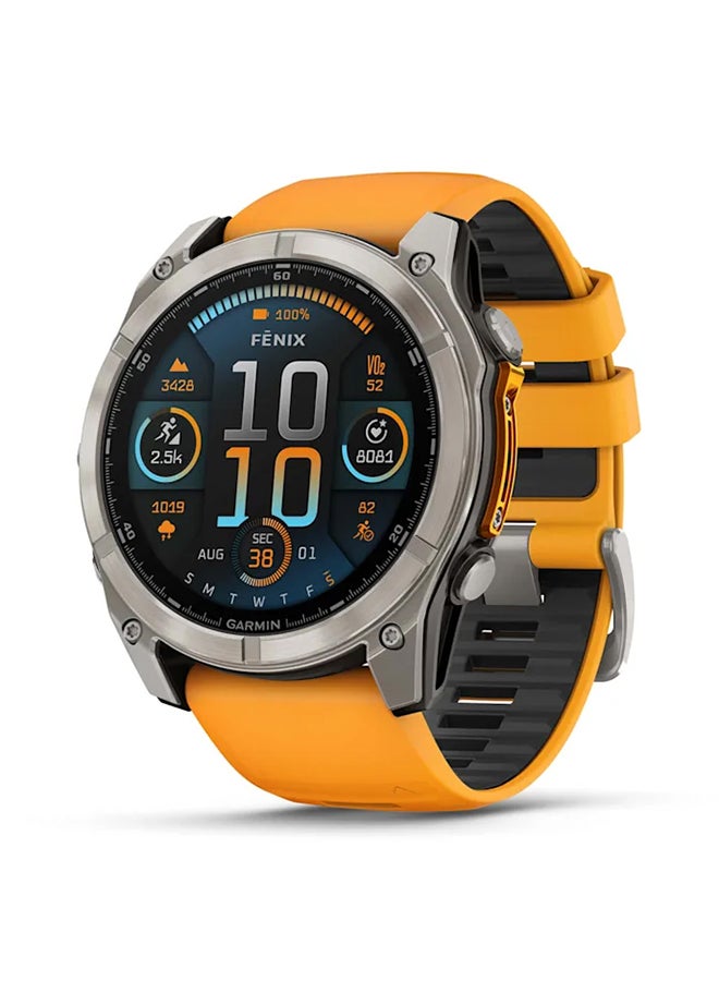 Fenix 8 - 51MM - Up To 29 Days Battery Life - 1.4